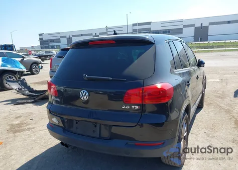 2014 Volkswagen Tiguan Se из США, поврежденный, VIN WVGAV3AX2EW625339